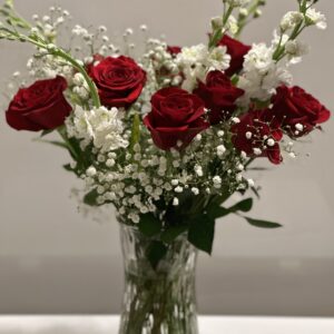 Roses in a vase