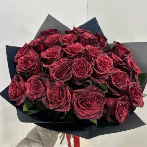 A bunch of Glitter Roses